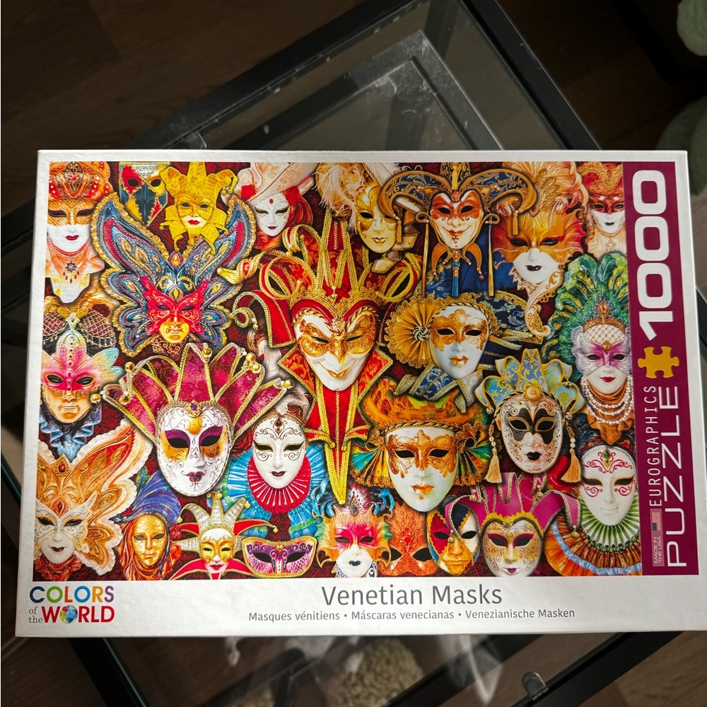 Eurographics Venetian Masks Puzzle - 1000 Pieces